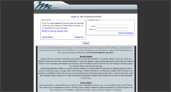 Desktop Screenshot of customerportal.middleatlantic.com